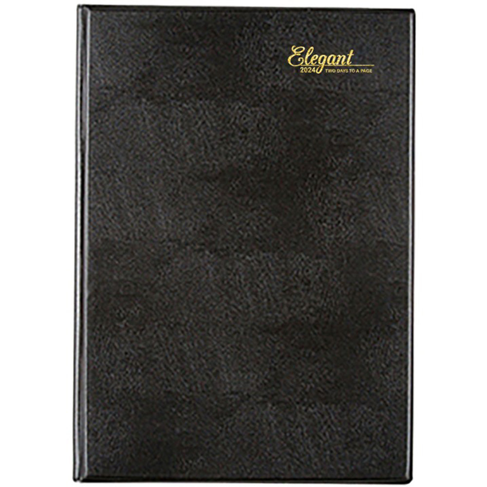 Cumberland Elegant A4 2024 Diary (Black)