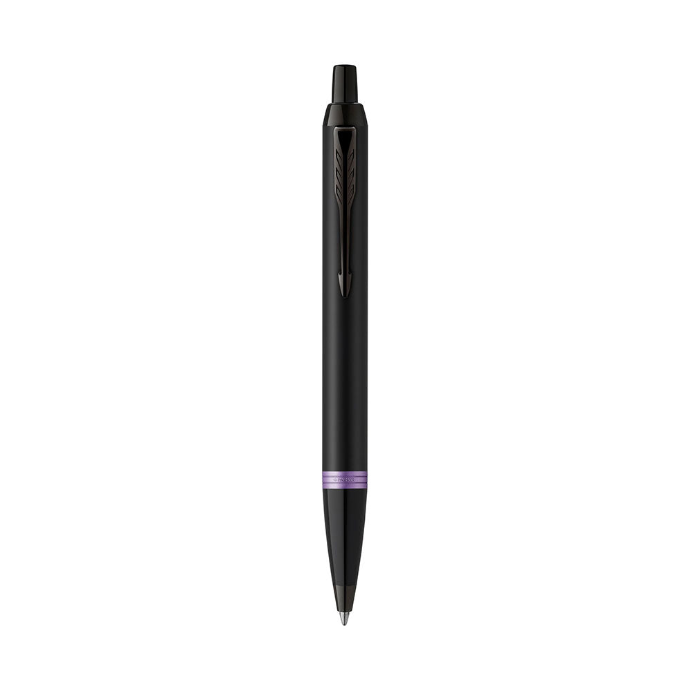 Parker im levendige ringen Ballpoint (zwart)