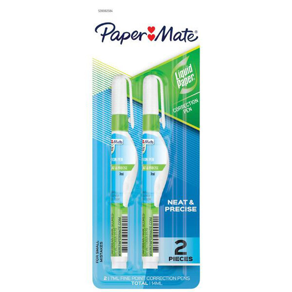 Papermate Liquid Correction Pen (Pack of 2)