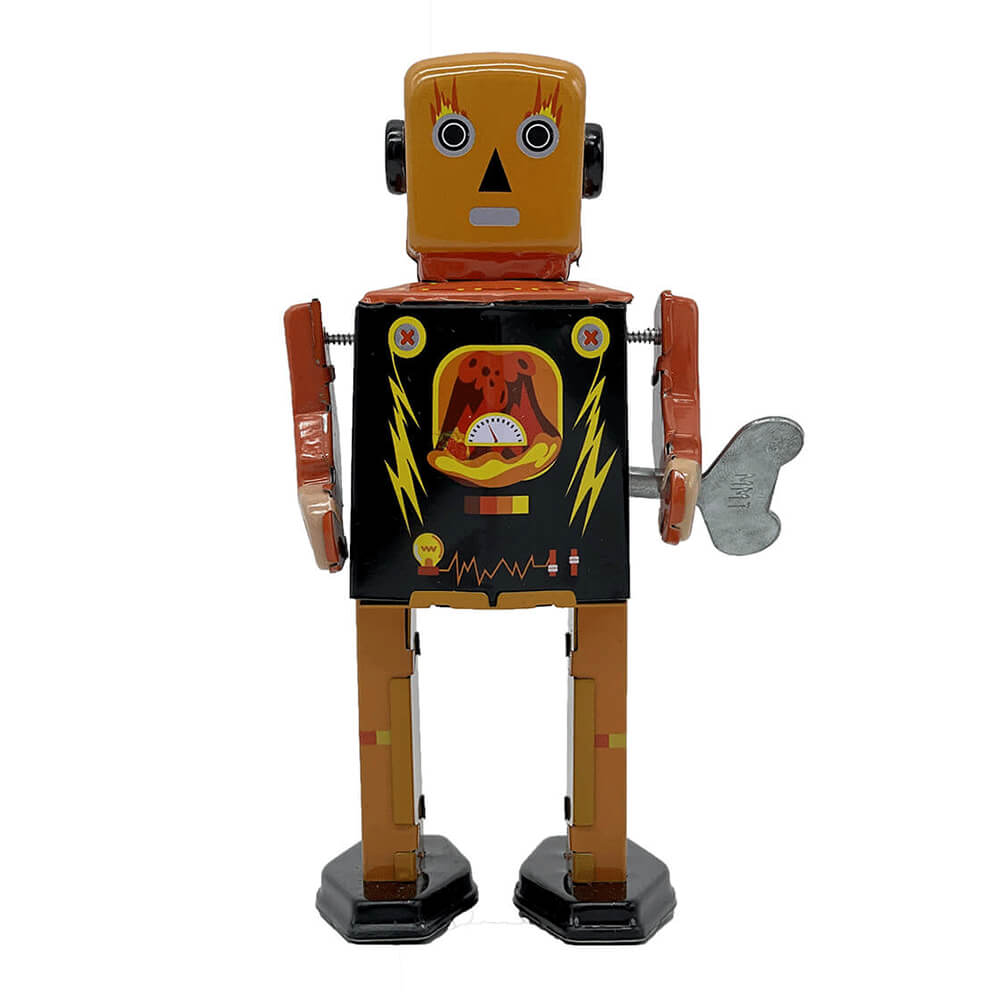 Sr. e Sra. Tin Robot Toy 15cm