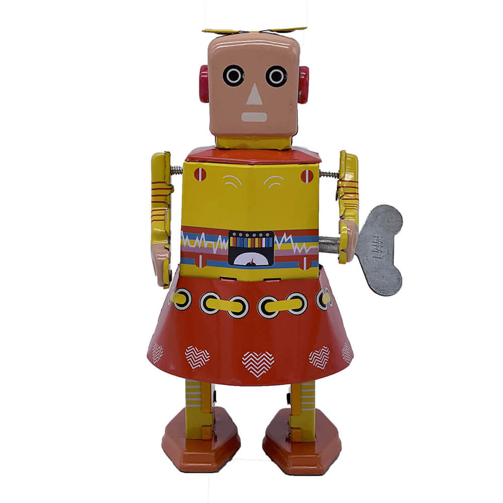 M. et Mme Tin Robot Toy 15cm