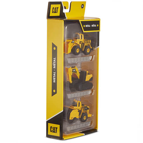 CAT Metal Machines Toy 3Pk (Random Style)