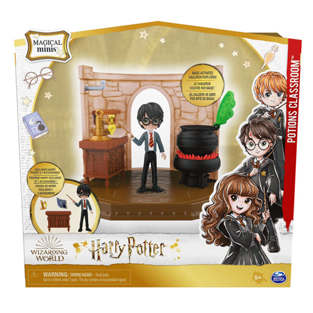 Harry Potter Playset em sala de aula do Mini Mini