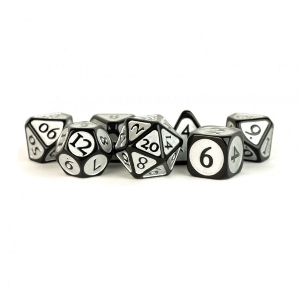 MDG ACRYLIC ACRYLIC POLIEDRAL DICE Set 16 mm