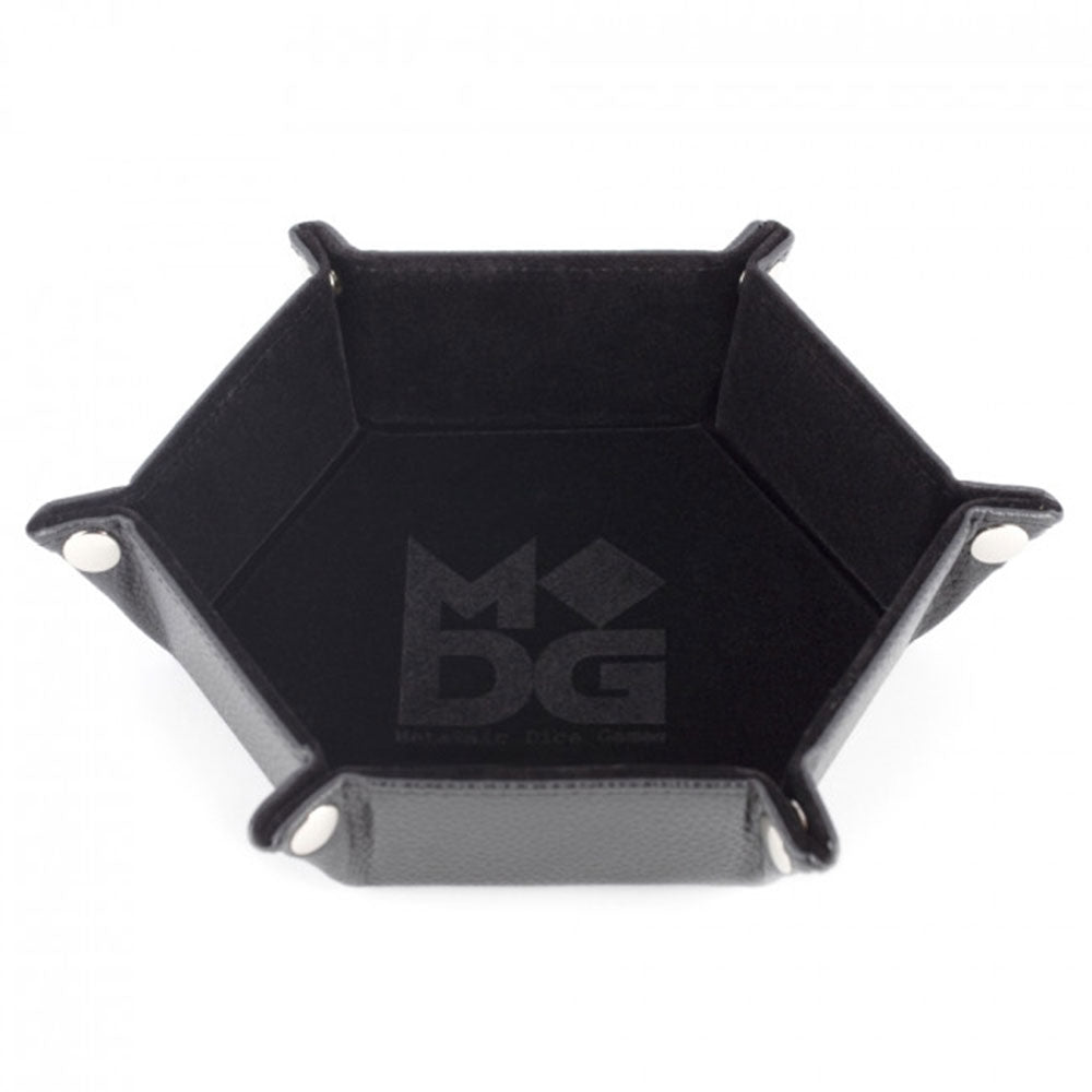 MDG Velvet Fold Up Hexagon Dice Tray