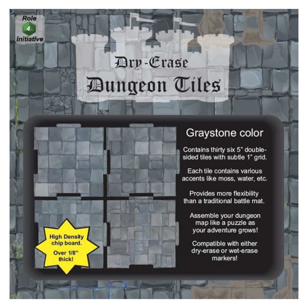 Dungeon fliser gråsten