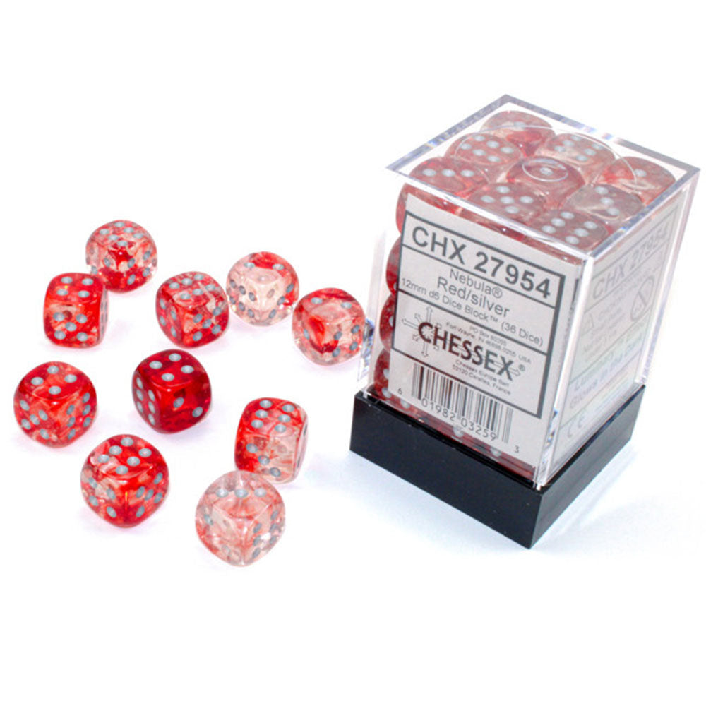 Mgławica Chessex 12mm D6 Luminary Block