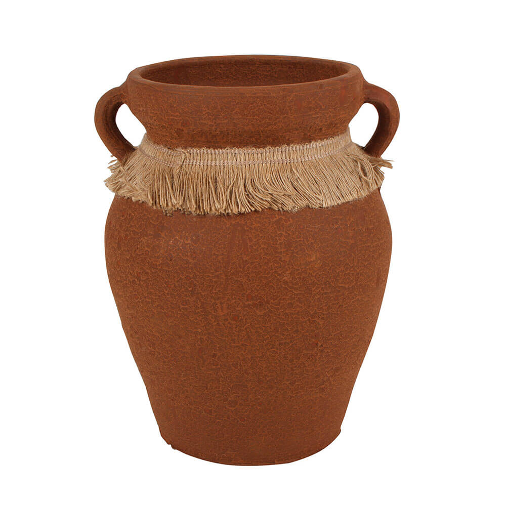 Vaso decorativo aicha terracotta