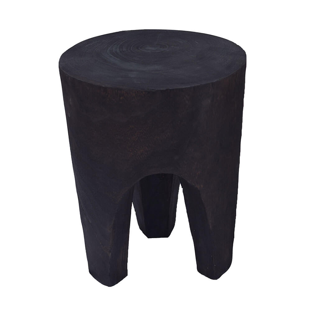 Tabouret en bois Arabella Paulownia (40x32x32cm)