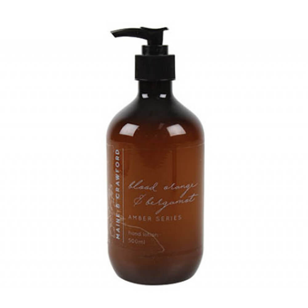 Amber -serie handlotion in fles met pomp 500 ml