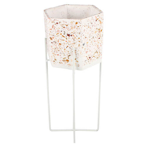 Luca Terrazzo Planter Stand