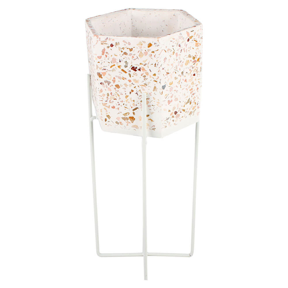 Luca Terrazzo Planter Stand