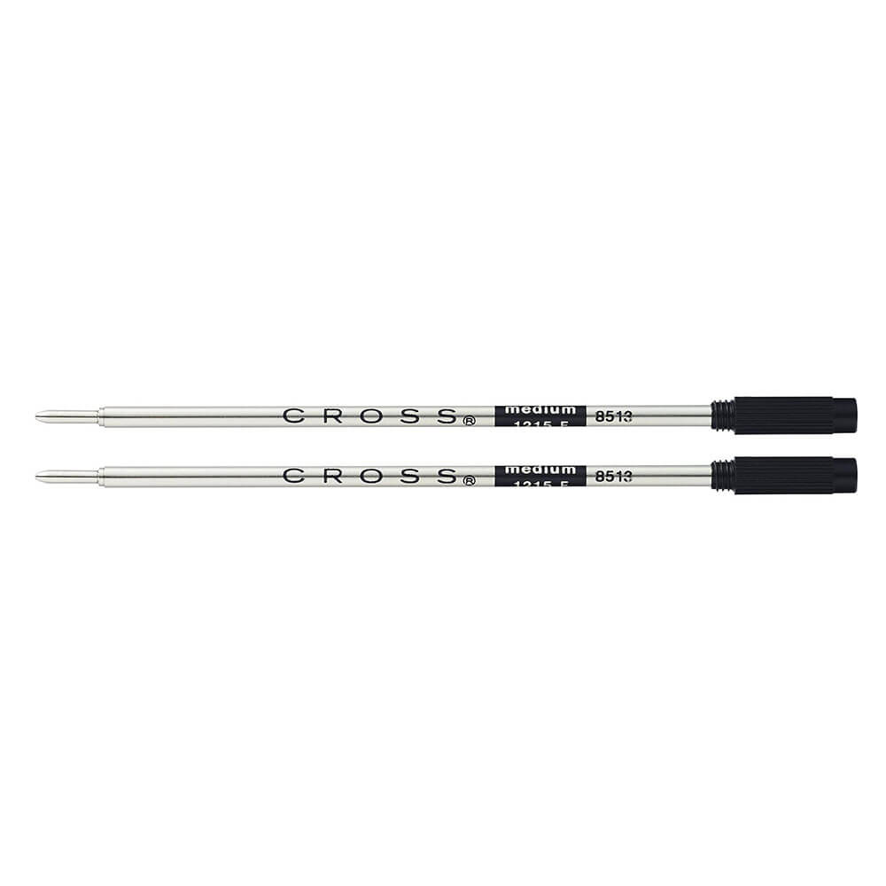 Ballpoint Pen Medium Rebill 2 pack