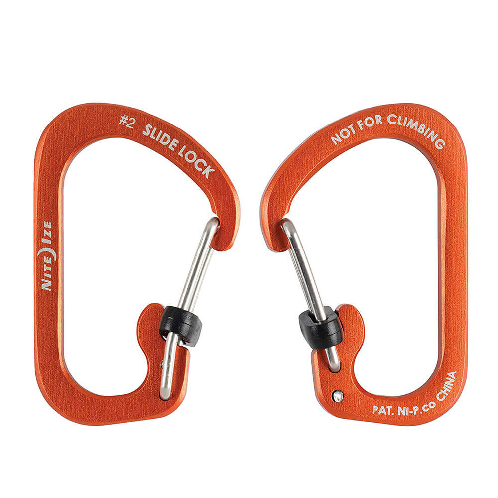 Slidelock Carabiner aluminium