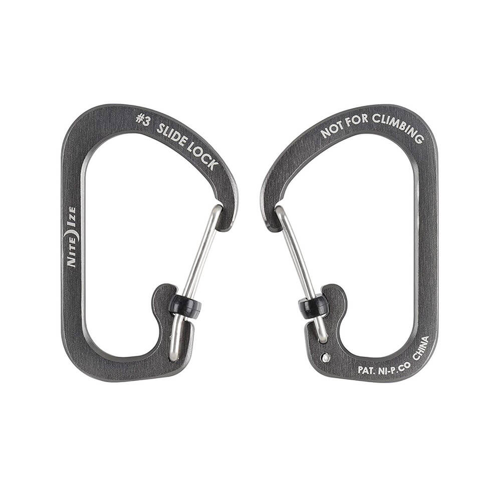 Alumínio de Slidelock Carabiner