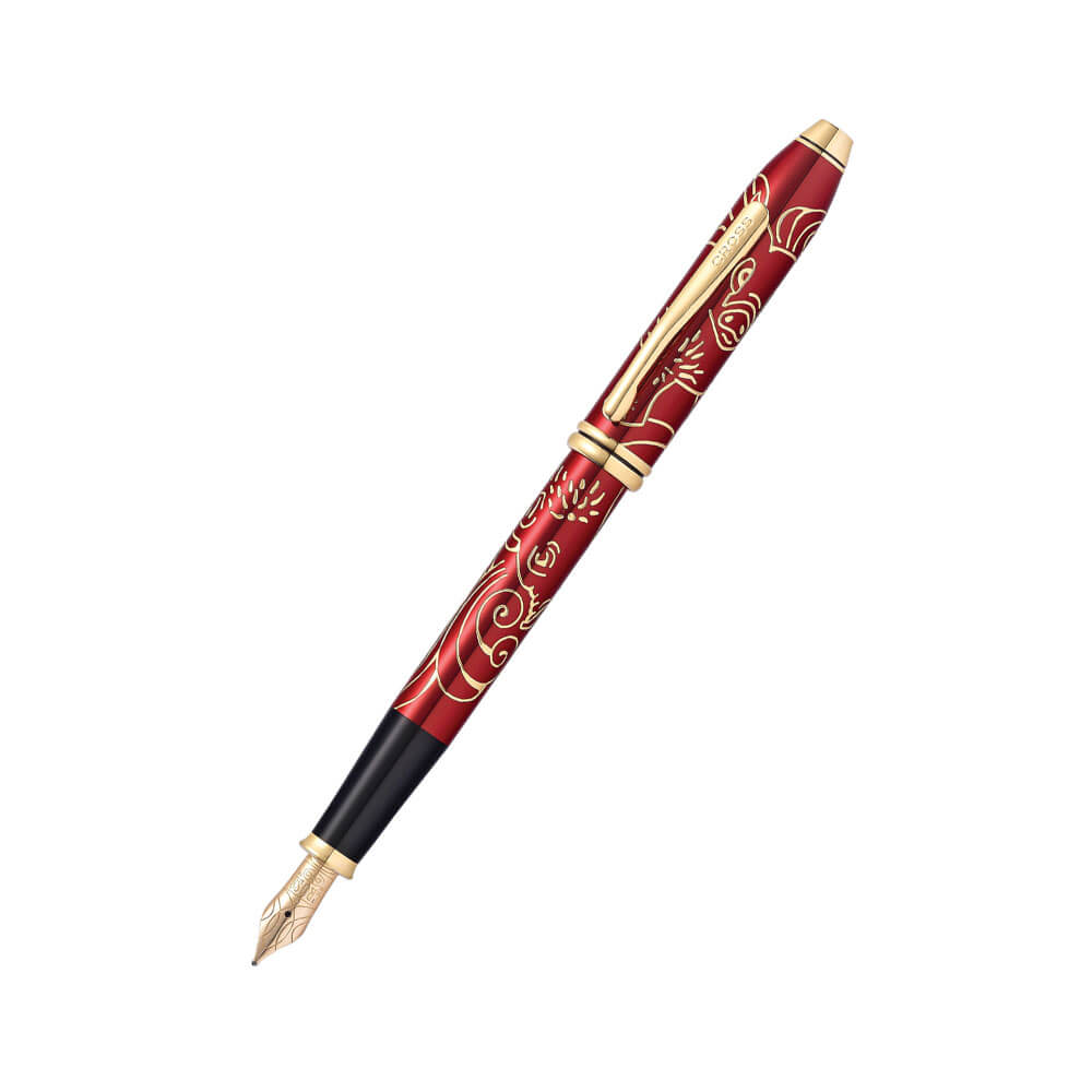 Townsend Année de porc 23CT Gold Red Lac Pen