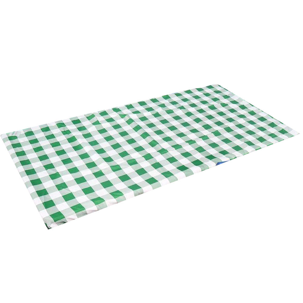 Mantel a impermeable rectángulo de gingham (120x90cm)