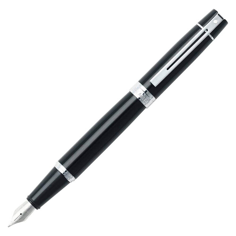 Sheaffer 300 Fine Funtain Pen (nero lucido)