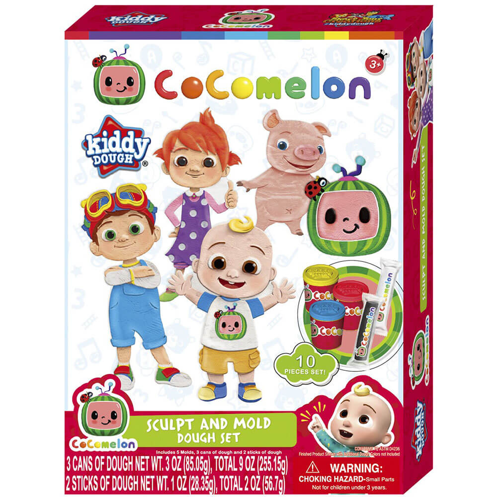 Cocomelon Kiddy Dough Molding Kit