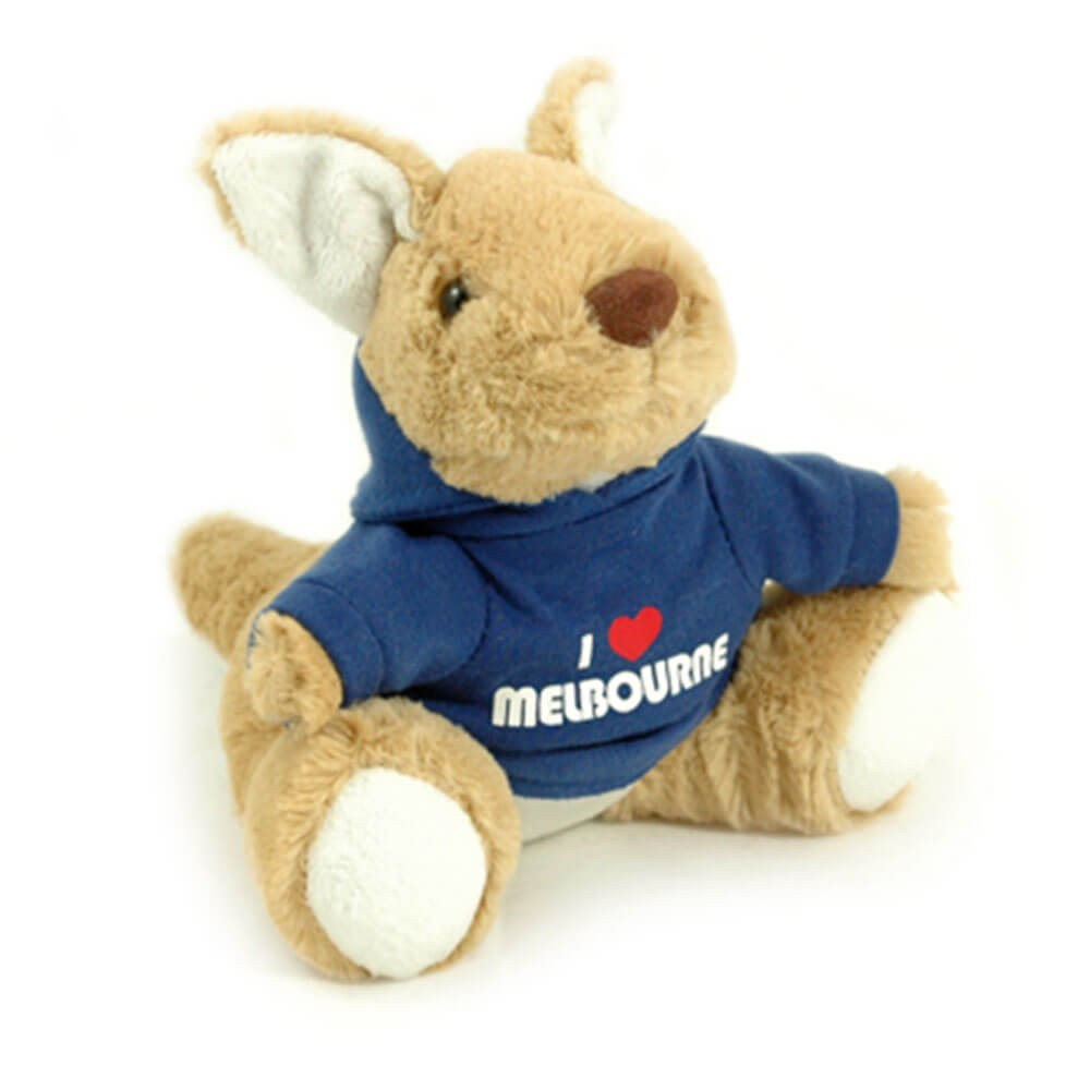 18 cm kangaroo met hoodie