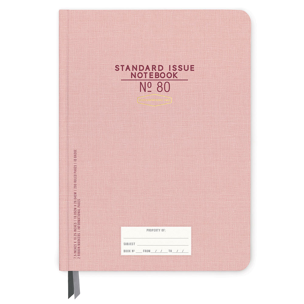 DesignWorks Ink Standard Issue Notebook（A4）