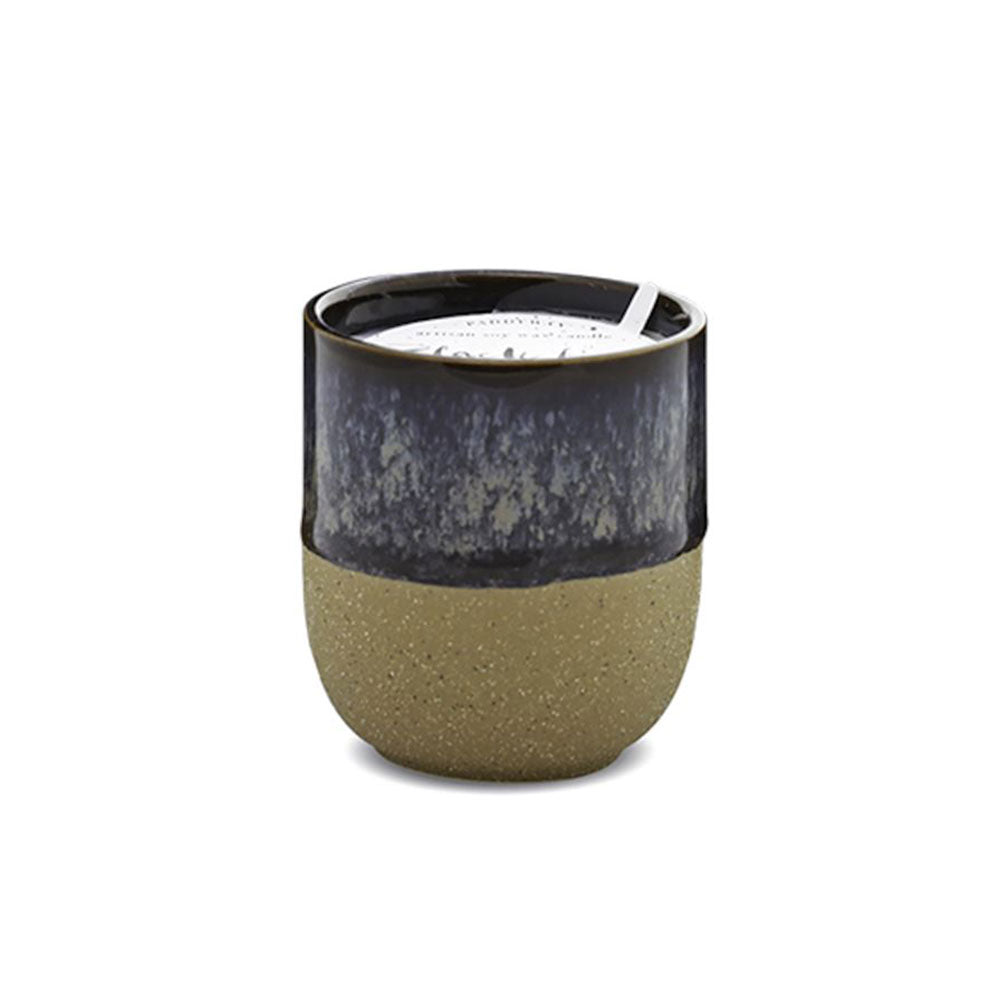 Kin Black Fig & Rose Candle in Ceramic (Black)