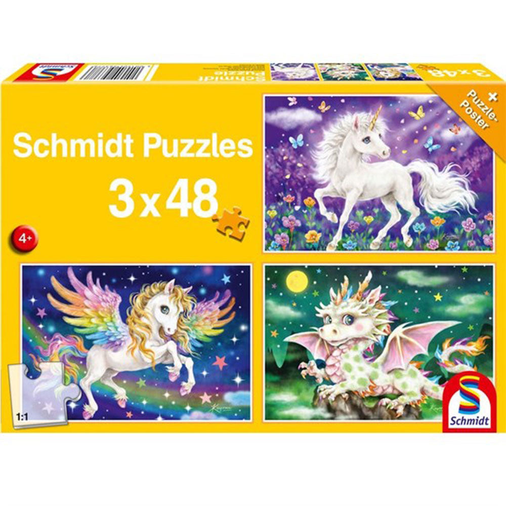  Schmidt Puzzle 3x48tlg