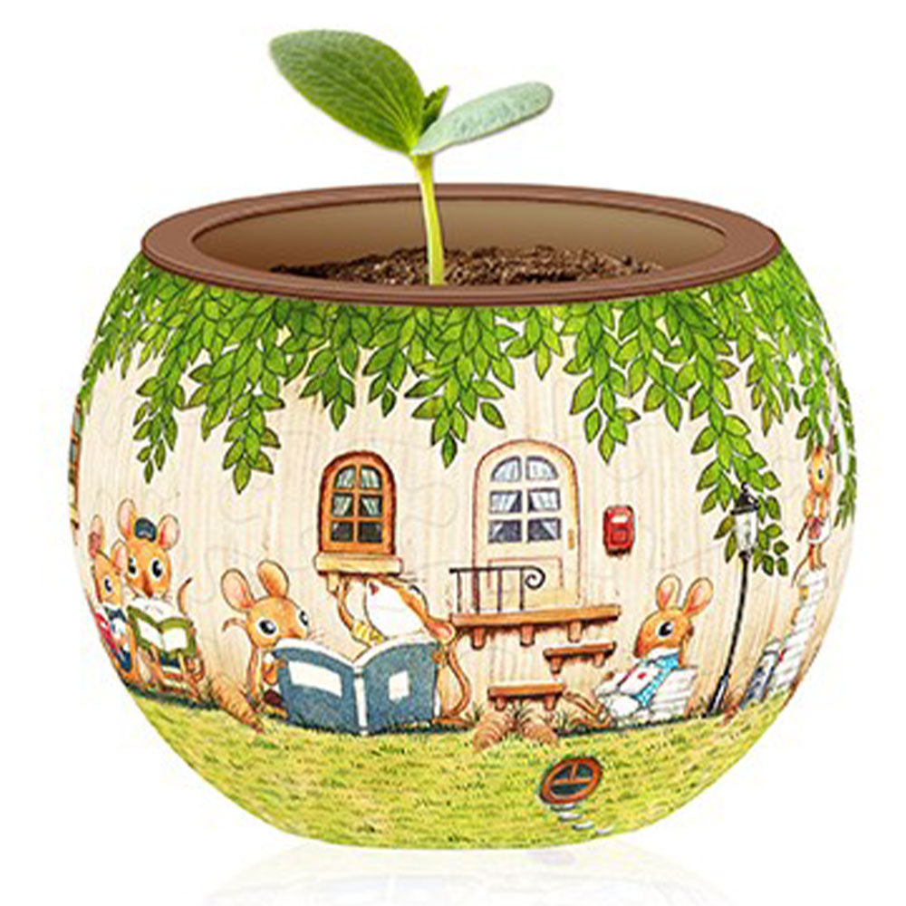 Pintoo Flowerpot 3Dジグソーパズル80pcs