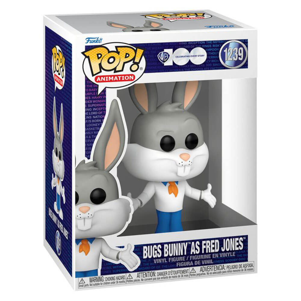 Looney Tunes Bugs Bunny as Fred Pop! Vinyl