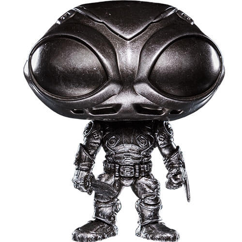 Aquaman Black Manta Brushed Steel US Exclusive Pop! Vinyl