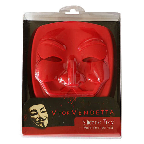 V for Vendetta Mask Silicone Cake Mould