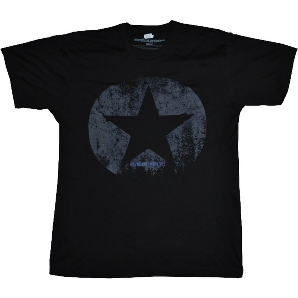 Entourage Star Black Blend Camiseta masculina