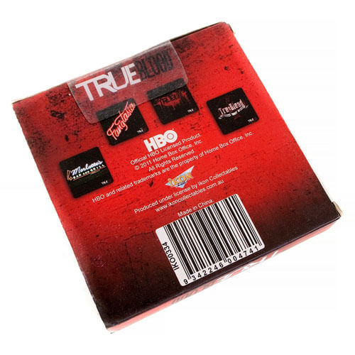 True Blood Coaster Set of 4 Black (Series 2)