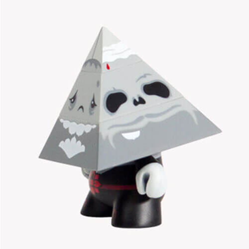 Dunny 3" Pyramidun Grey Dunny Vinyl