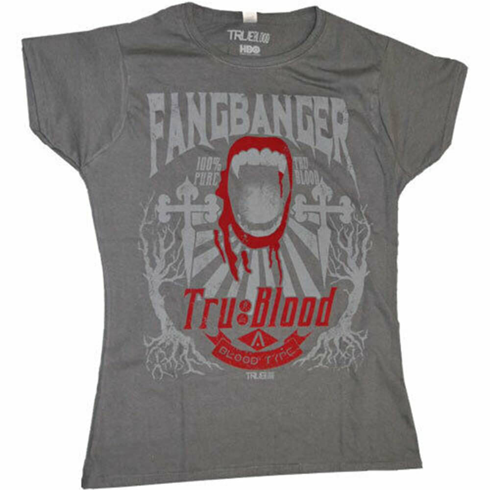 True Blood Fangbanger Focked Kobietowa T-shirt