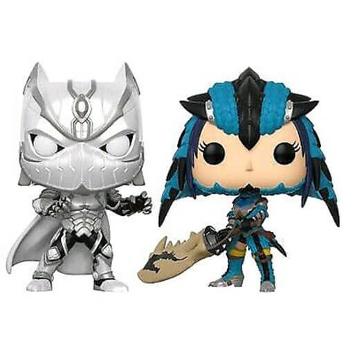 Marvel v Capcom Inf Black Panther & Monster Hunter Pop 2Pk 2