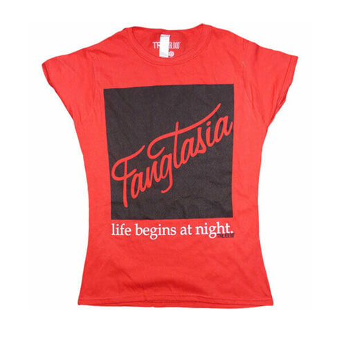 True Blood Fangtasia Red Female T-Shirt