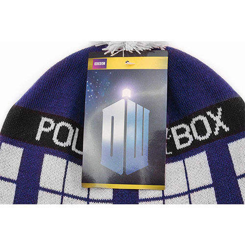 Doctor Who TARDIS Pom Beanie