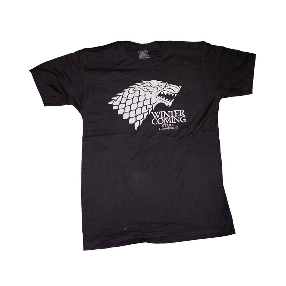 Camiseta masculina de Game of Thrones Stark Winter