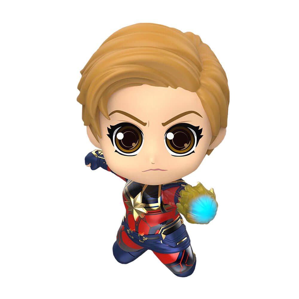 Avengers 4 Endgame Captain Marvel Battling Cosbaby