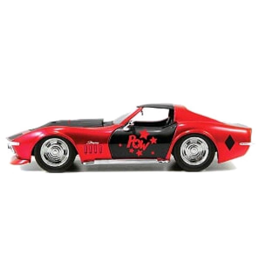 Batman '69 Corvette Stingray Harley Quinn Hollywood Ride