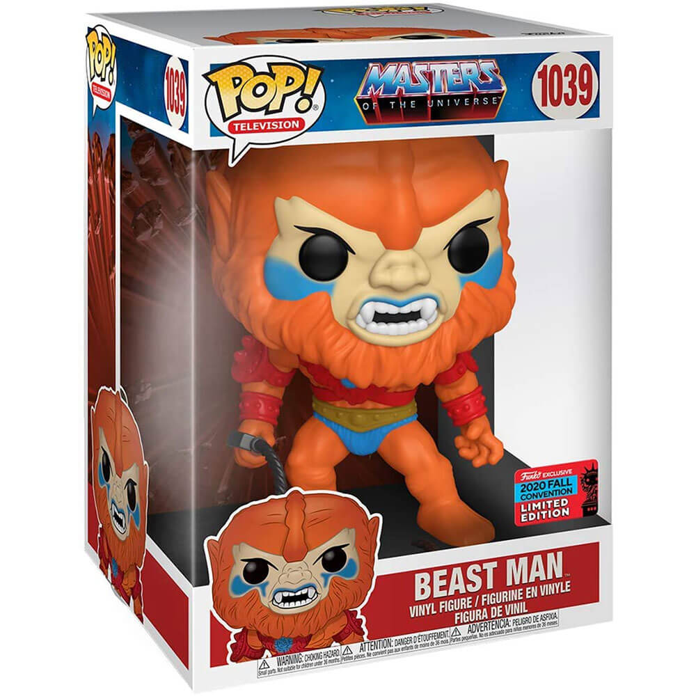 Beast Man 10" NYCC 2020 US Exclusive Pop! Vinyl