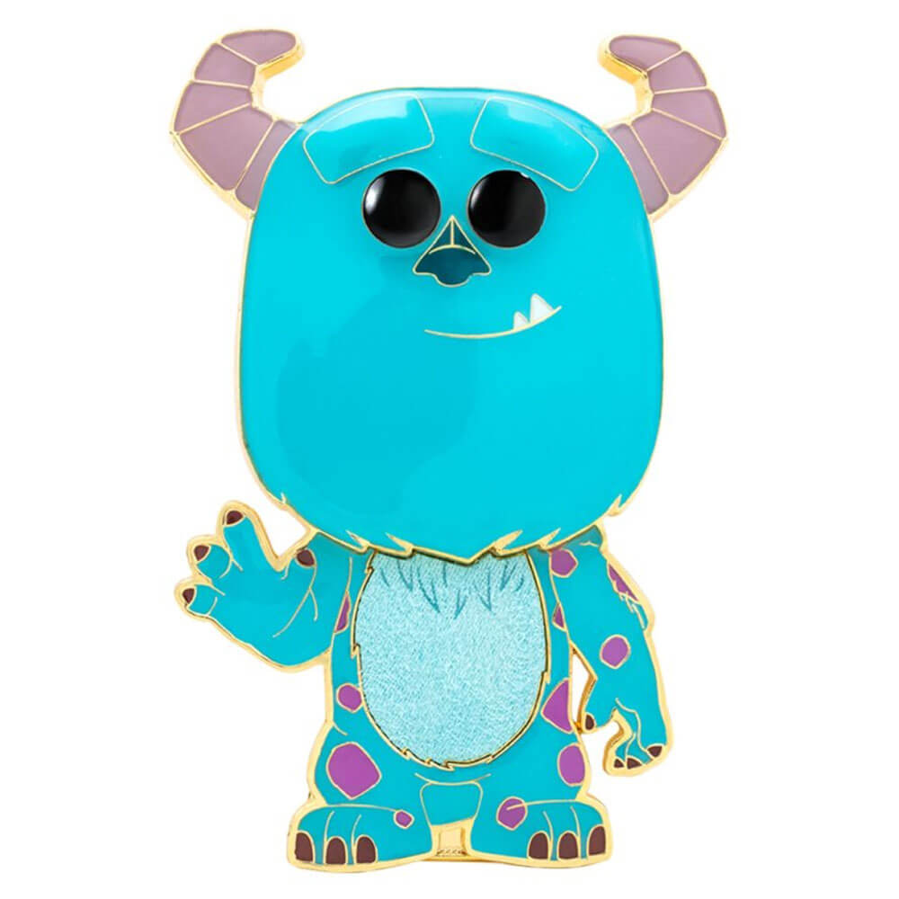 Monsters Inc Sulley 4" Pop! Enamel Pin