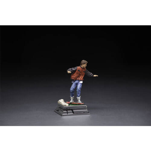 Back to the Future Part II Marty on Hoverboard 1:10 Statue