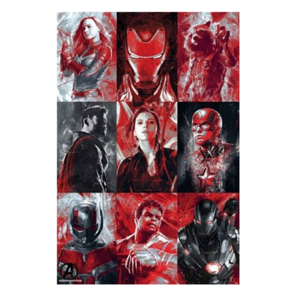 Affiche de fin de partie Avengers