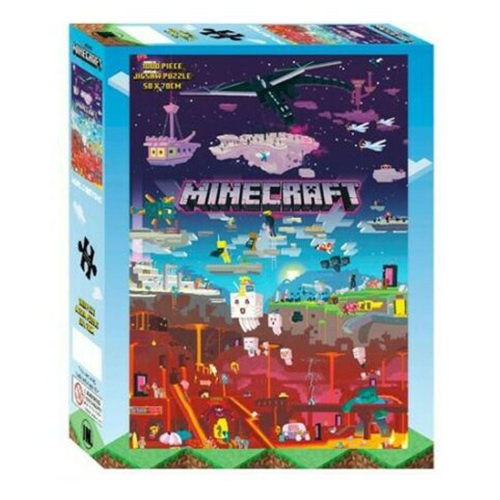 Puzzle minecraft 1000pc puzzle