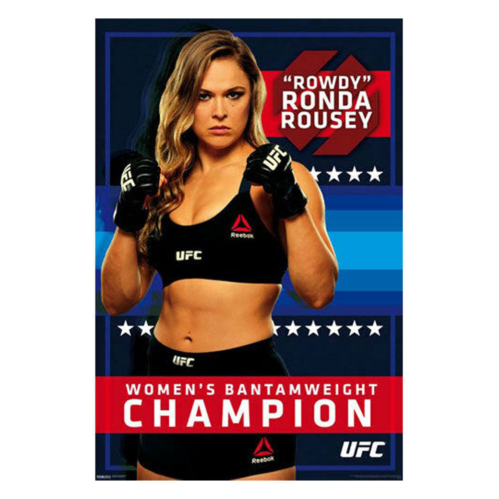 UFC -plakat Ronda Rousey