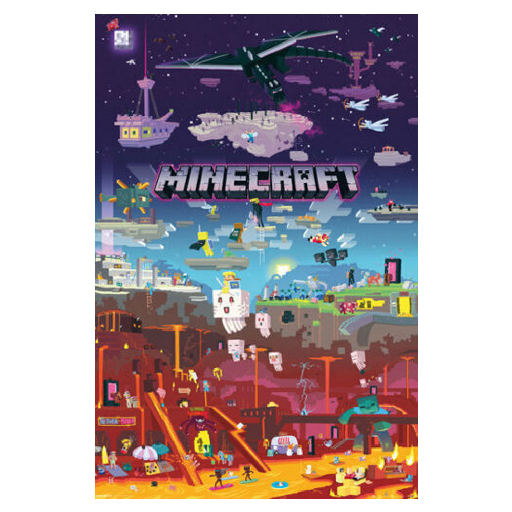 Minecraftポスター