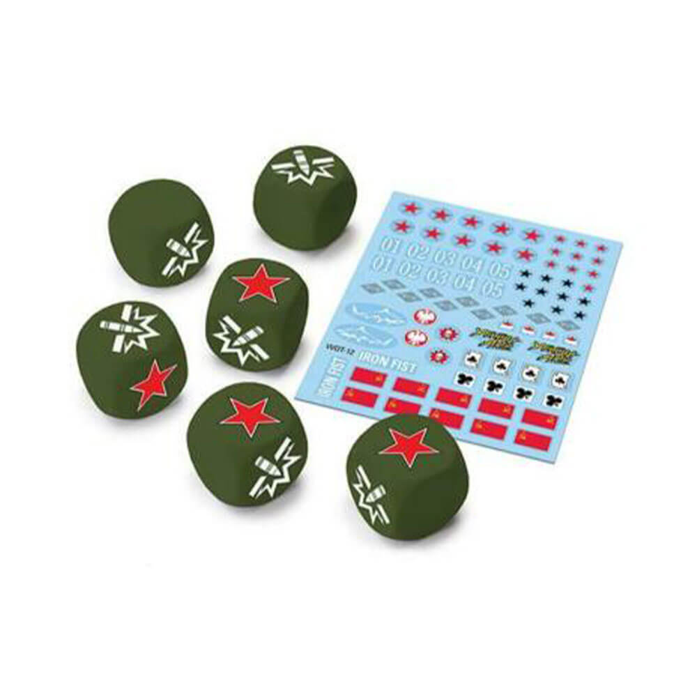 World of Tanks Minis Game Upgrade Pack Dice Set