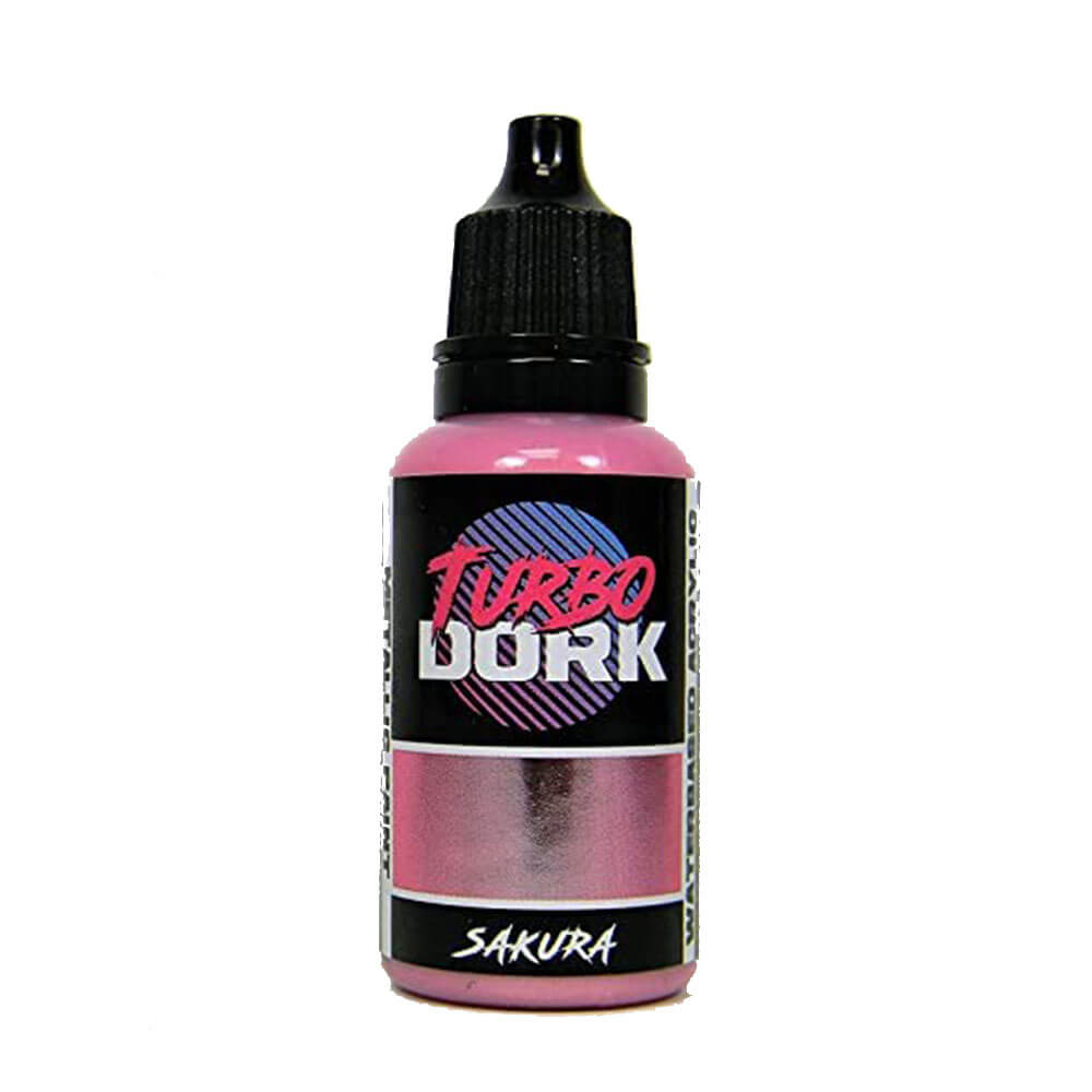 Pintura acrílica metálica turbo dork 20 ml de botella